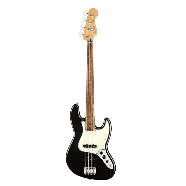 Fender Player Jazz Electric Bass Guitar - Pau Ferro Fingerboard - Black