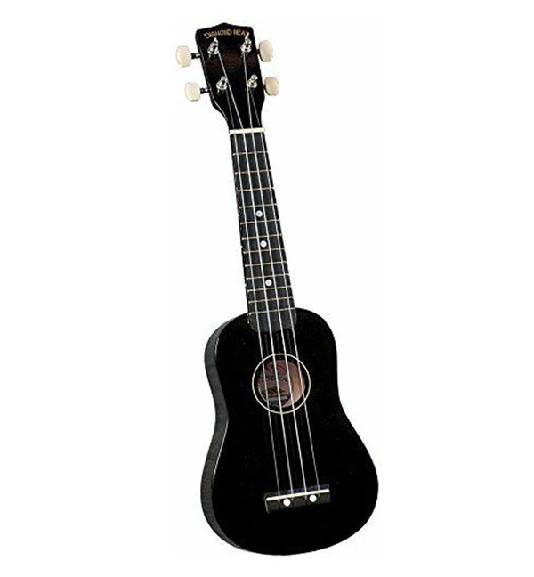 Diamond Head DU-100 Ukulele (Black)