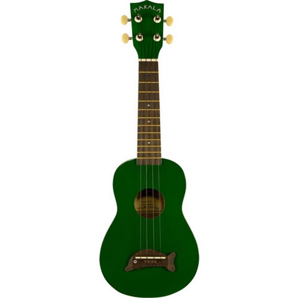 Kala Soprano Ukulele Makala Green Dolphin MK-SD/GN with Bag