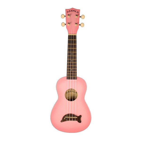 Kala Soprano Ukulele Makala Pink Burst Dolphin MK-SD/ PKBURST with Bag