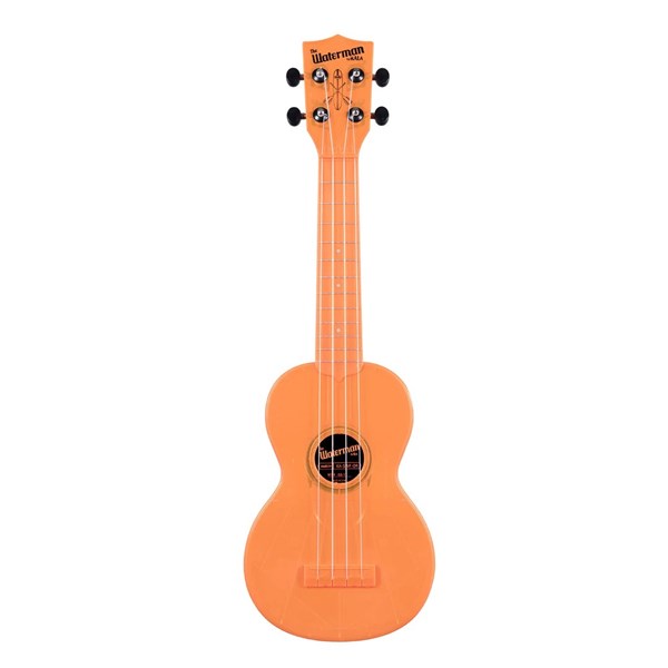 Kala KA-SWF-OR Orangesicle Flourescent Waterman Soprano Ukulele