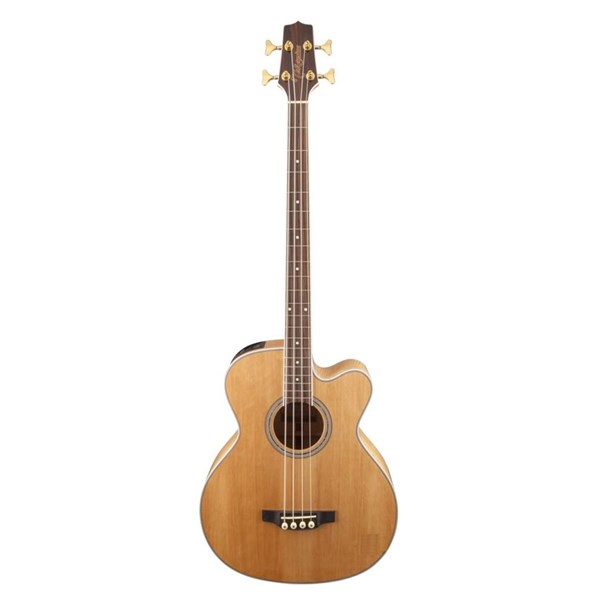 Takamine NAT G Series GB72CE Jumbo Cutaway Acoustic/Electric Bass Natural Gloss w/ Flame Maple Back and Sides
