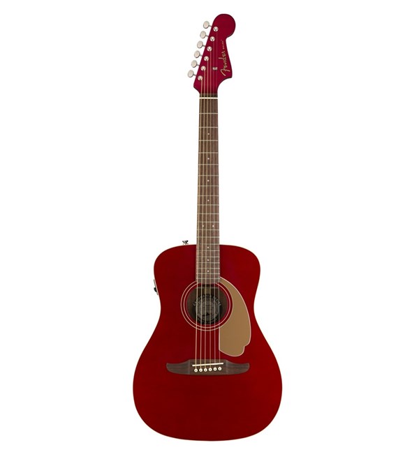 Fender Malibu Player Candy Apple Red Acoustic Guitar