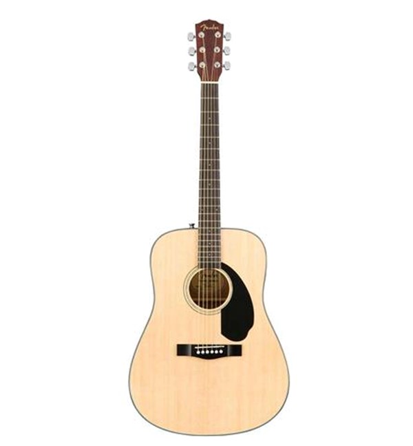 Fender CD-60S Dreadnought Acoustic Guitar, Walnut Fingerboard, Natural(970110021)