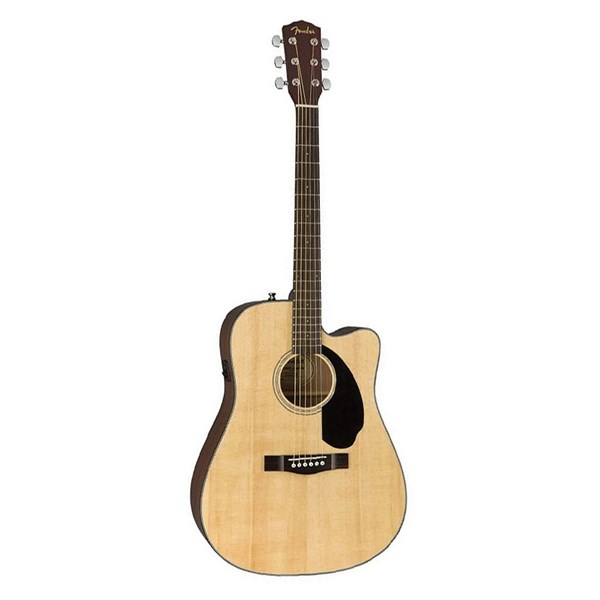 Fender CD-60SCE (970113021) Dreadnought Acoustic Guitar (Natural)