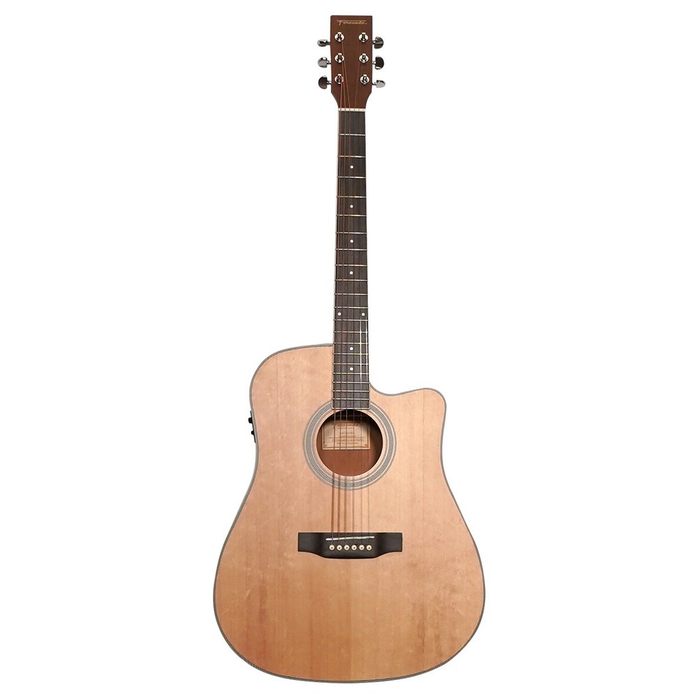 Fernando SPRUCE DF Acoustic Guitar w Fishman Pickup Package