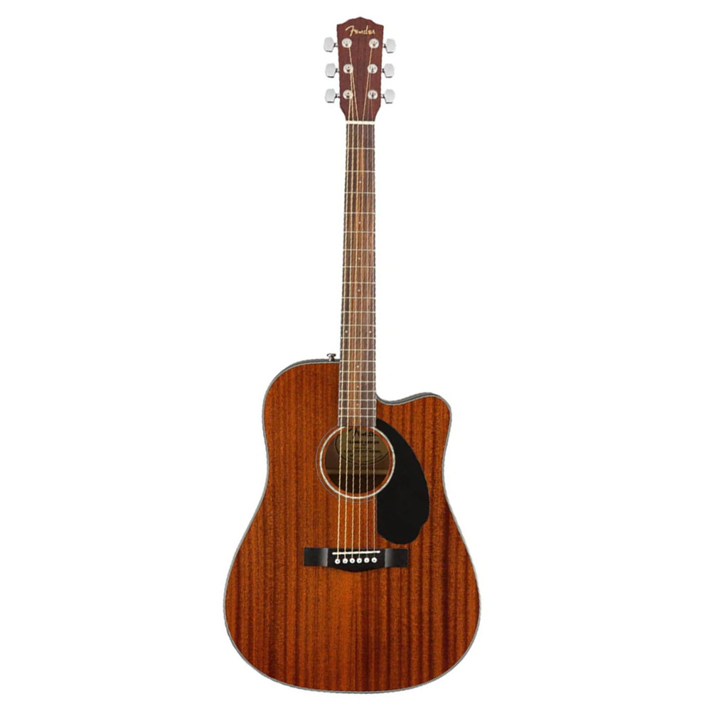 Fender CD60SCE Dreadnought Acoustic Guitar All Mahogany (970113022