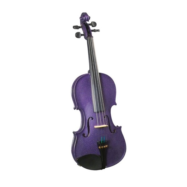 Cremona SV-75 Violin Outfit-4/4  (Purple)