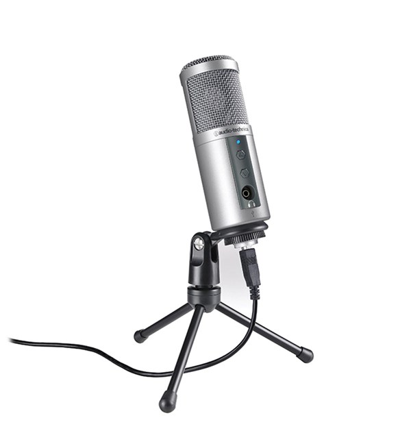 Audio-Technica ATR2500-USB Cardioid Dynamic USB Microphone 