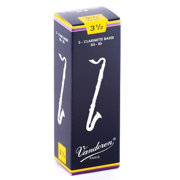 Vandoren CR1235 Clarinet Bass Reeds 3.5