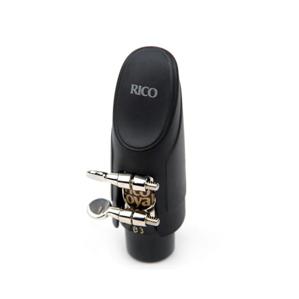 Rico RAS1N Alto Sax Nickel Plated Ligature with Cap