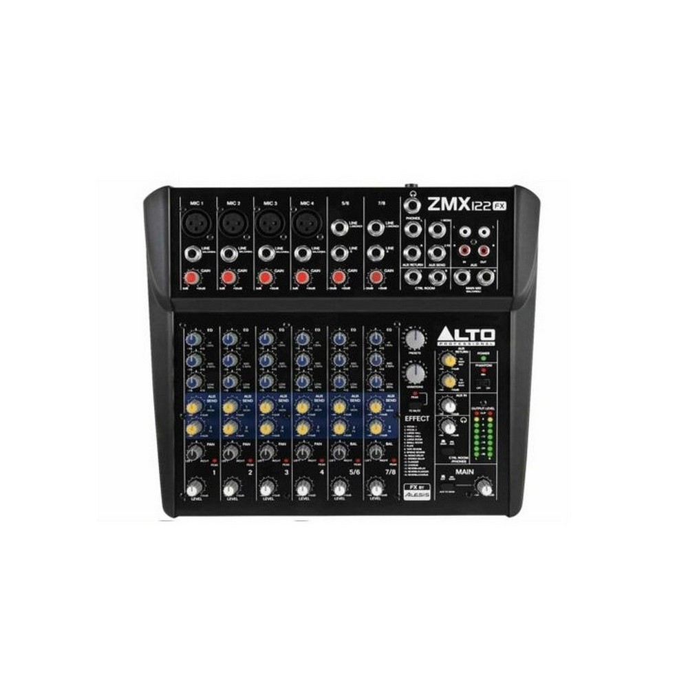 Alto ZMX122FX 8CH Mixer with Effects JB Music
