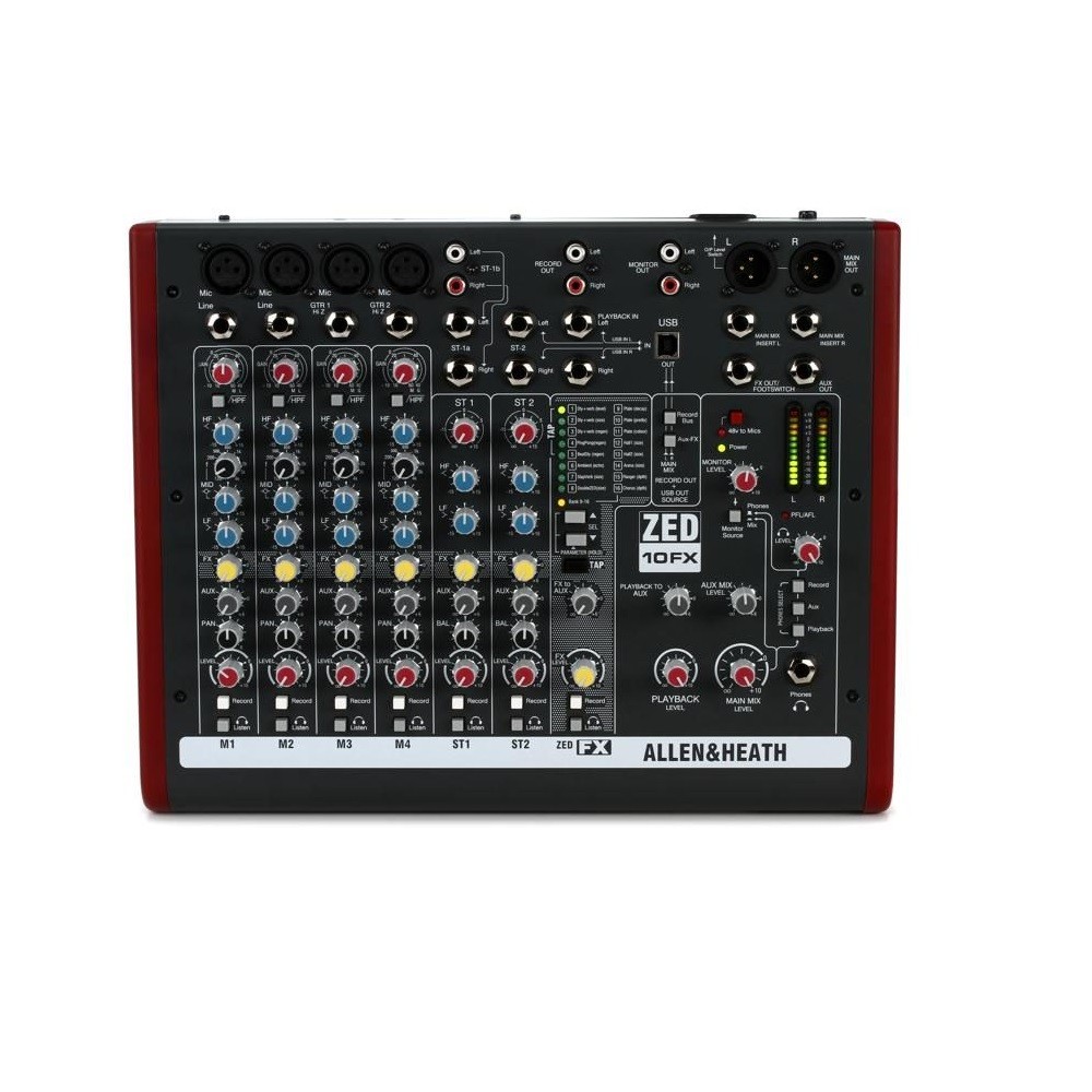 Allen & Heath ZED 10 ミキサー Allen & Heath ZED-10 アナログミキサー｜FULL-TEN
