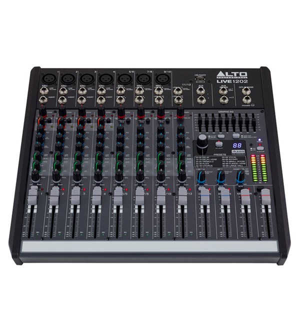 Alto Live 1202 12-Channel / 2-Bus Mixer