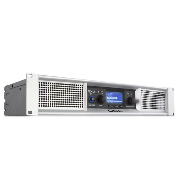 QSC GXD 8 1200W 2-Channel Power Amplifier