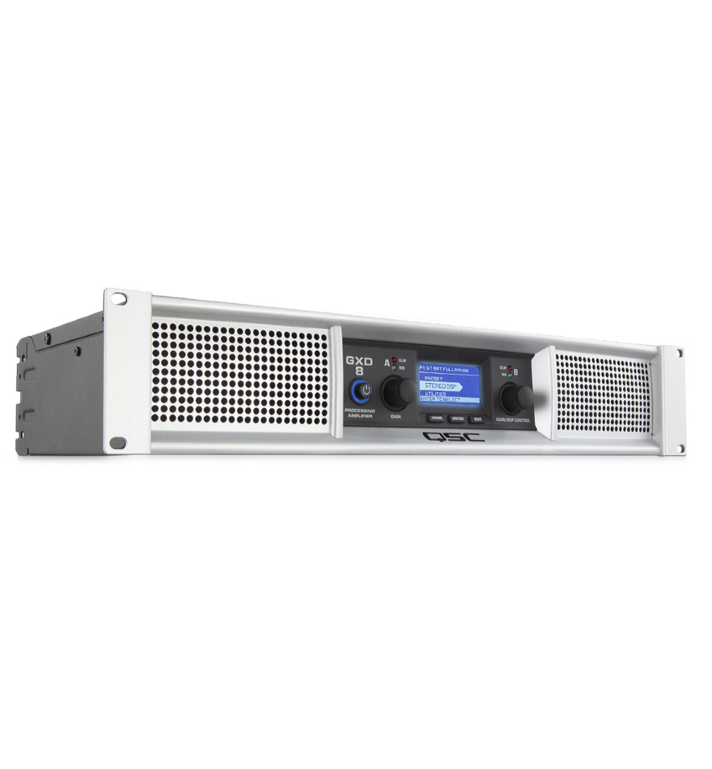 QSC GXD 8 1200W 2-Channel Power Amplifier - JB Music