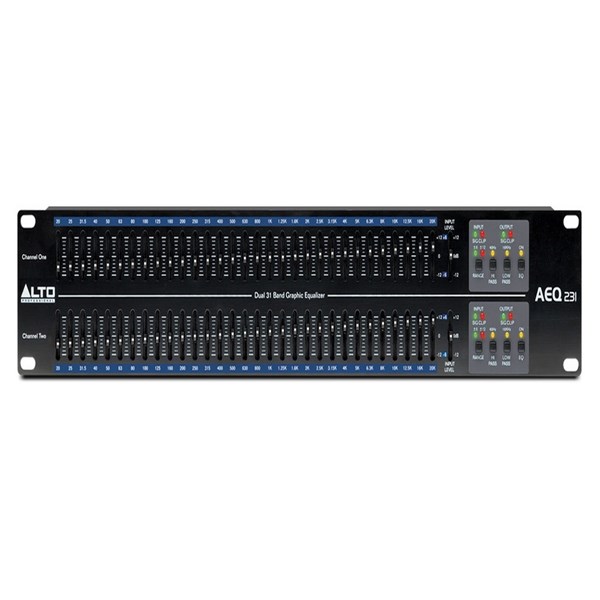 Alto AEQ231 Stereo 31 Band Graphic Equalizer 