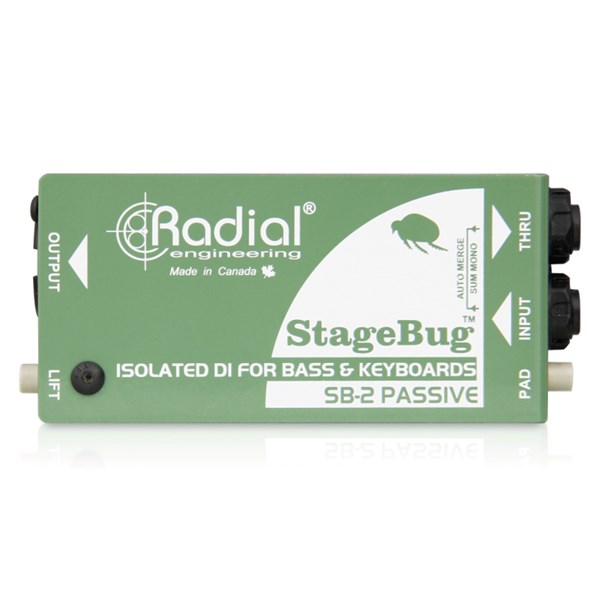 Radial Stagebug SB-2 Stagebug Passive DI Box