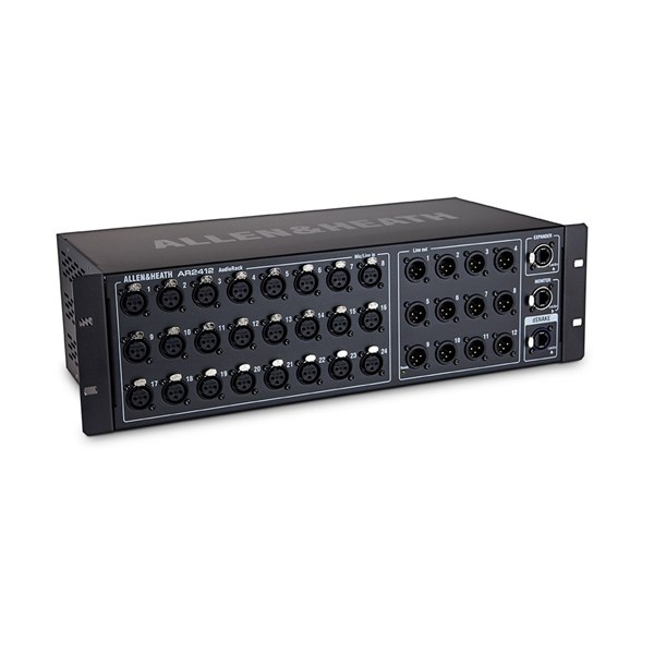 Allen & Heath GLD-AR2412 24x12 I/O Expander for Qu / Avantis / SQ Mixers