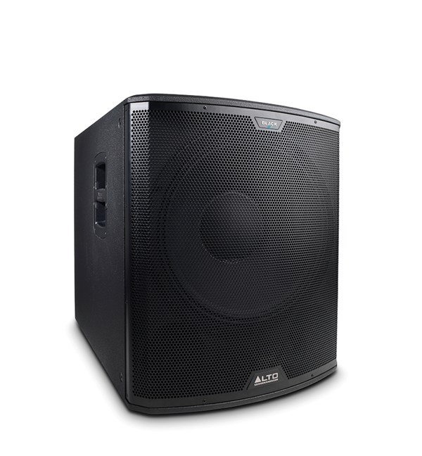 Alto Black 18 Sub Speaker With Less CTRL 2400W