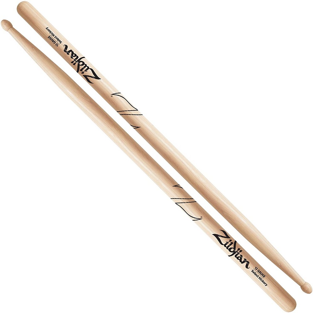 Zildjian Gauge Series Hickory Drum Sticks - 12-Gauge - ZGS12 