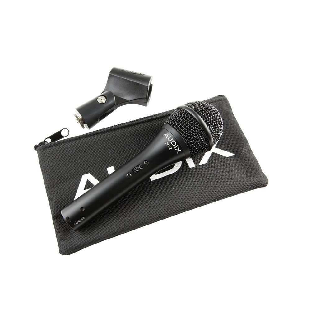 Audix OM2S Dynamic Mic with Switch JB Music