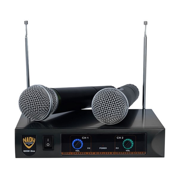 Nady Dual Wireless Handheld Microphone System DKW-DUO/HT/PR