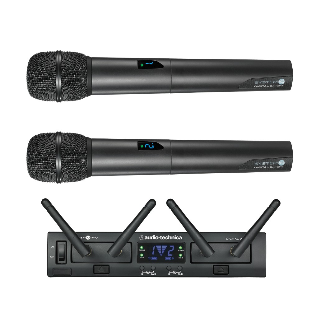 美品】audio-technica SYSTEM10 PRO ATW-1322J Audio-Technica ATW-1322 System 10 Pro 2.4GHz Up to 10