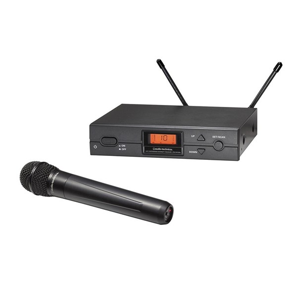 Audio-Technica ATW-2120b Wireless Handheld Microphone System (D Band)