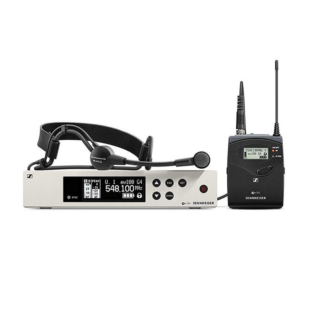 Sennheiser EW 100 G4-ME3-A1 Clip-on Wireless Microphone - JB Music