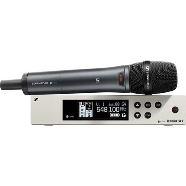 Sennheiser EW 100 G4-935-S Wireless Handheld Microphone System with MMD 935 Capsule
