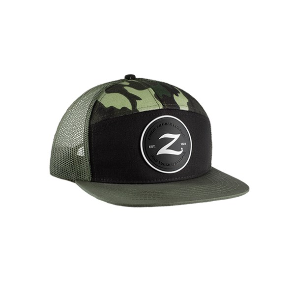 Zildjian ZAHC0032 Camo 7-Panel Trucker Hat