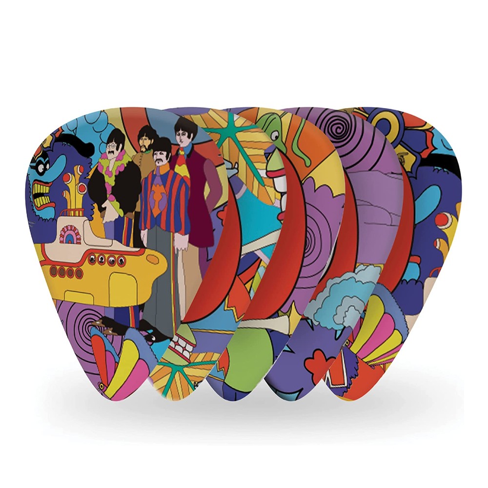 D'Addario Planet Waves 1CWH4-10B7 The Beatles Collectable Guitar Picks - Yellow Submarine (Medium)