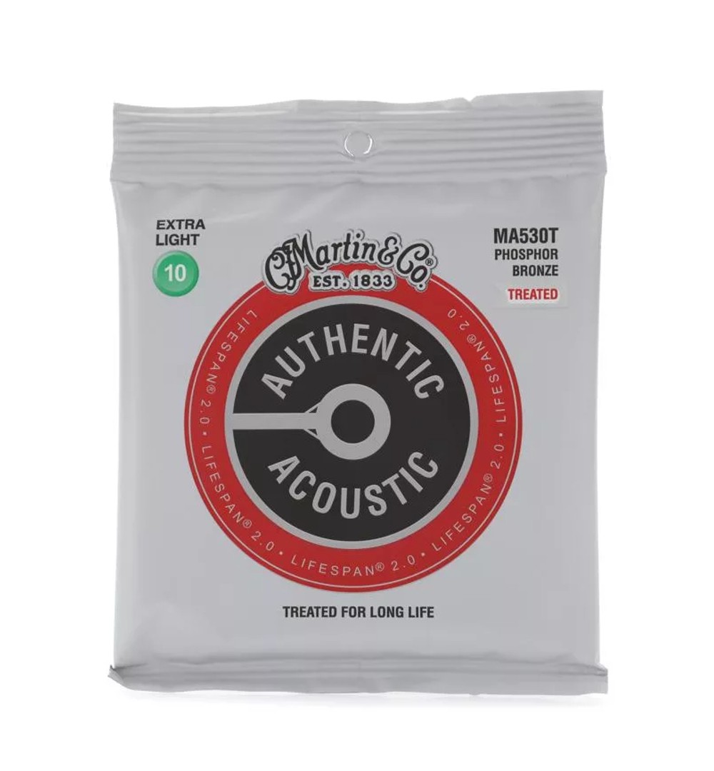 Martin & Co. MA530T Authentic Acoustic Lifespan Phosphor Bronze