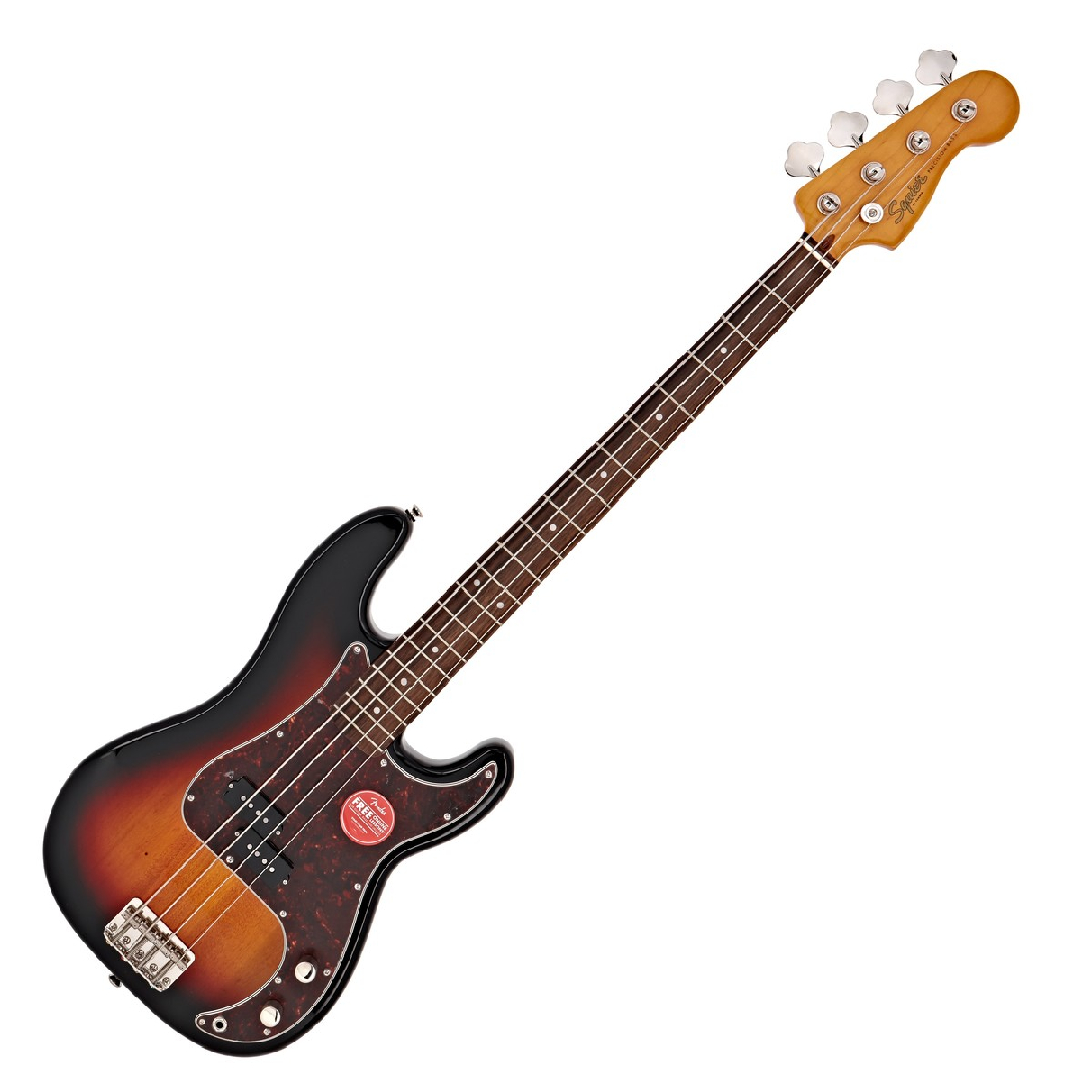 Laurel　Classic　JB　Fender　(374510500)　Sunburst　Vibe　by　3-Color　Bass　Precision　60's　Squier　Music