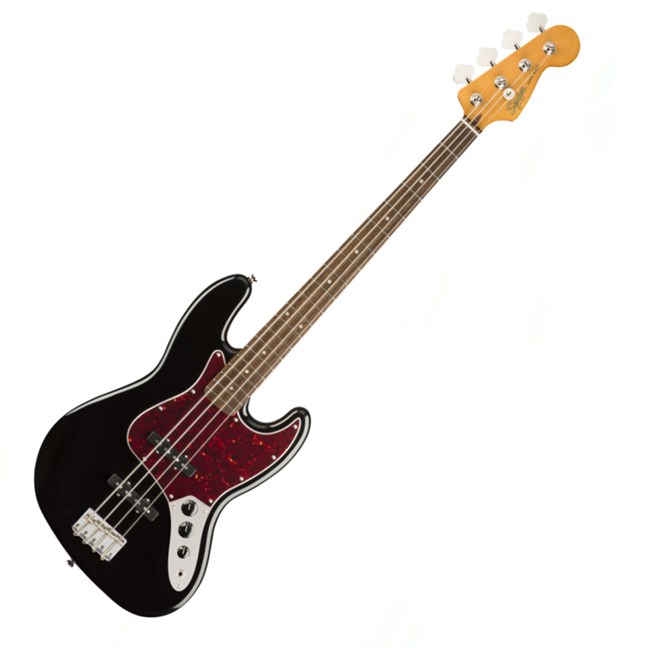 Squier Classic Vibe '60s Jazz Bass Guitar Laurel in Black - 0374530506