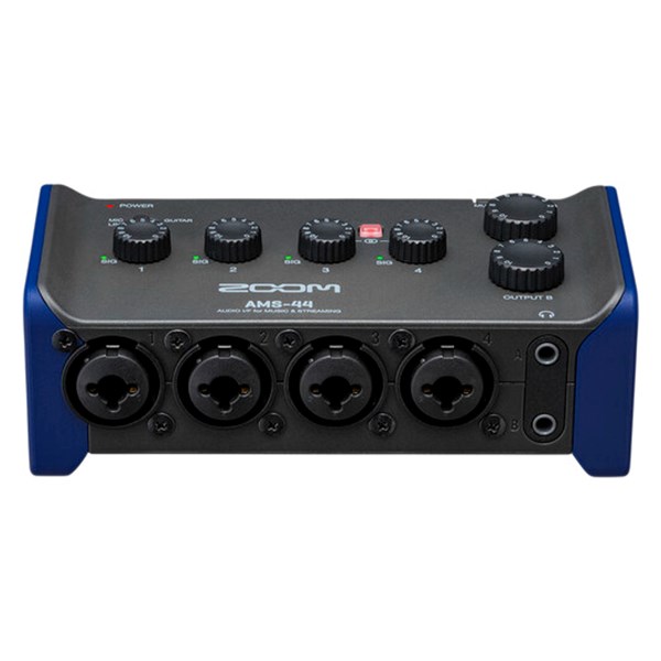 Zoom AMS-44 4x2 USB Audio Interface for Music and Streaming