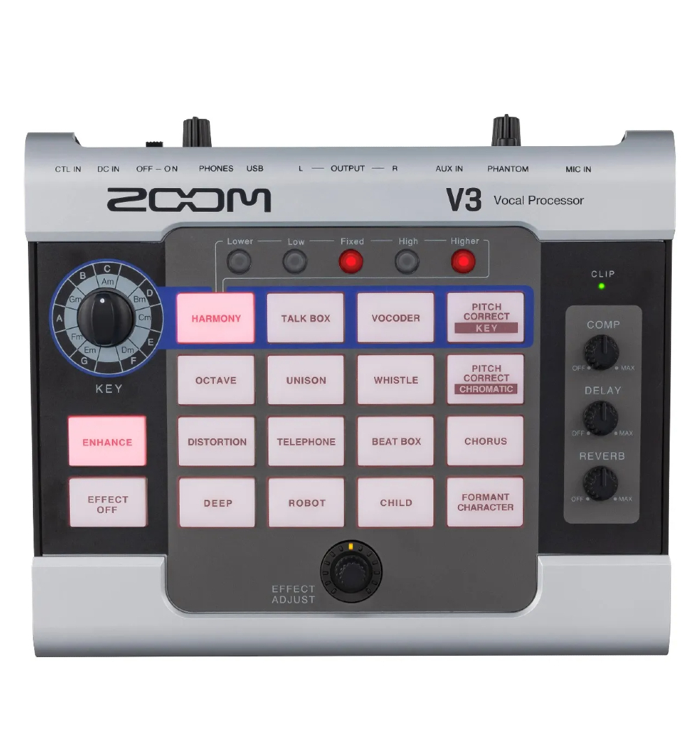 Zoom V3 Vocal Processor - JB Music
