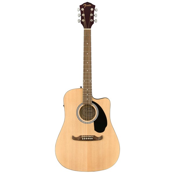 Fender - FA-125CE Acoustic Guitar, DREADNOUGHT Walnut Fingerboard, Natural