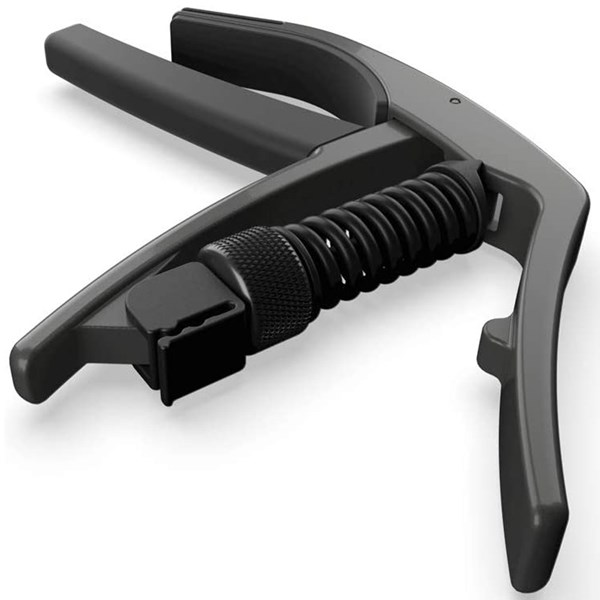 D'Addario Planet Waves PW-CP-10MG NS Artist Capo for Acoustic or Electric Guitars (Metallic Gray)