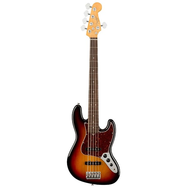 Fender American Professional II Jazz Bass V Rosewood Fingerwood  3-Color Sunburst – (0193990700)