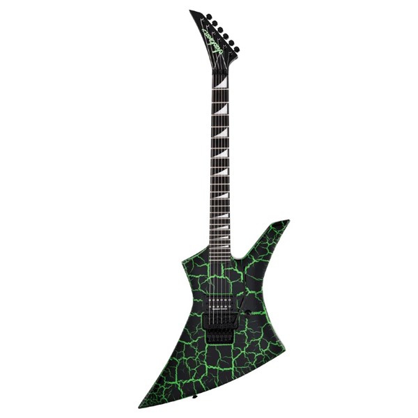 Jackson Pro Series Signature Brandon Ellis Kelly Ebony Fingerboard Electric Guitar (Green Crackle)