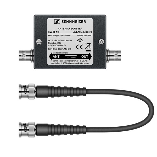 Sennheiser EW-D AB-R Inline Antenna Booster for EW-D Wireless Systems