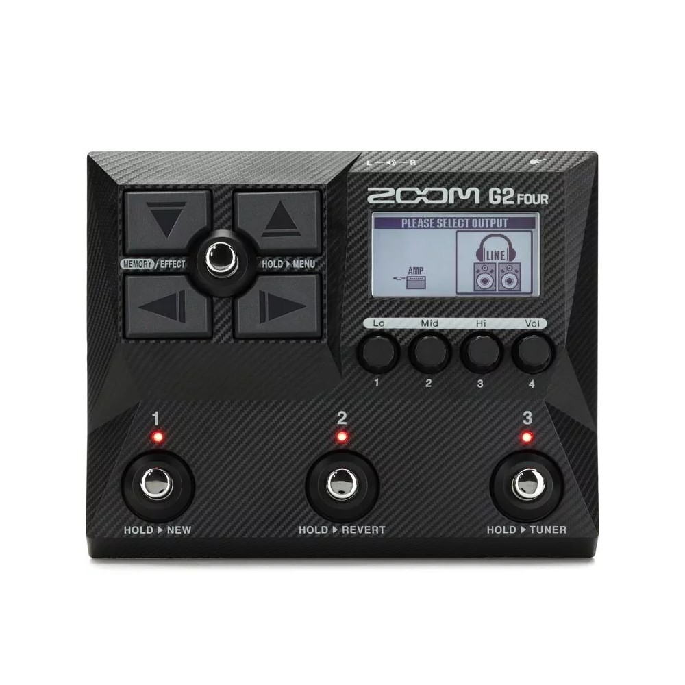 Zoom G2 Four Guitar Multi-effects Processor Pedal ZOOM G2 FOUR