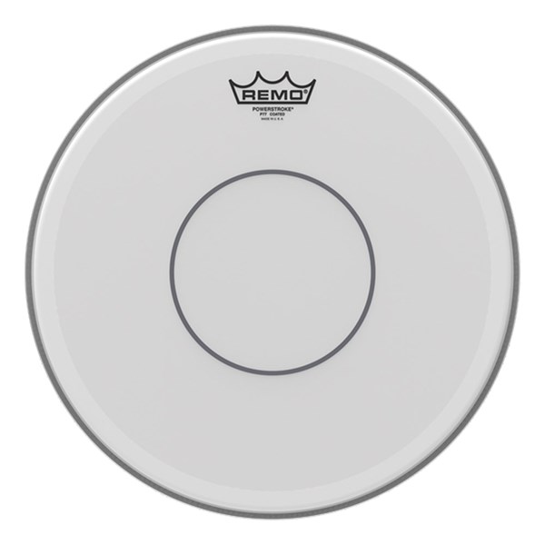 Remo Powerstroke 77 Coated Clear Dot Open Channel 13 inch Batter Drum Head (P7-0113-C2)