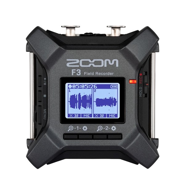 Zoom F3 2-Input / 2-Track Portable Field Recorder