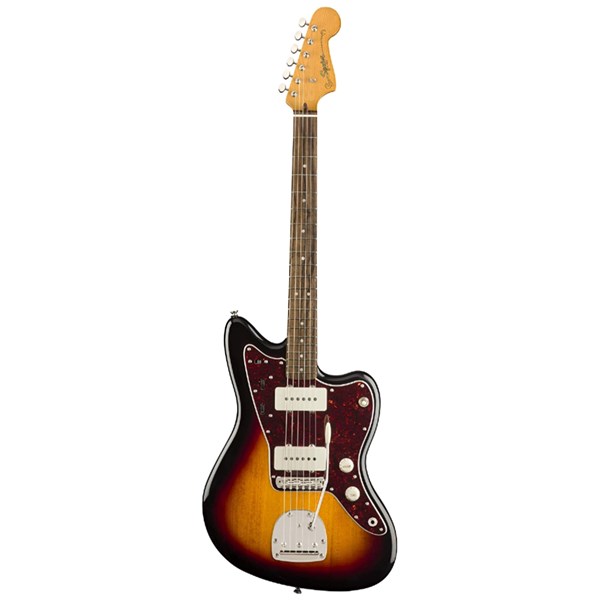 Squier by Fender Classic Vibe 60s Jazzmaster Electric Guitar (3-Color Sunburst and Laurel Fingerboard)