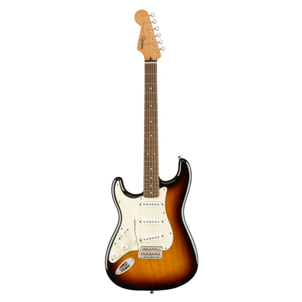 Squier by Fender Classic Vibe '60s Stratocaster Left-Handed Body Electric Guitar - Laurel In 3-Color Sunburst (0374015500)