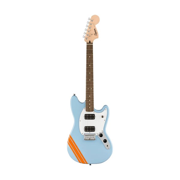 Squier by Fender FSR Bullet Competition Mustang HH LRL Daphne Blue (0371221504)