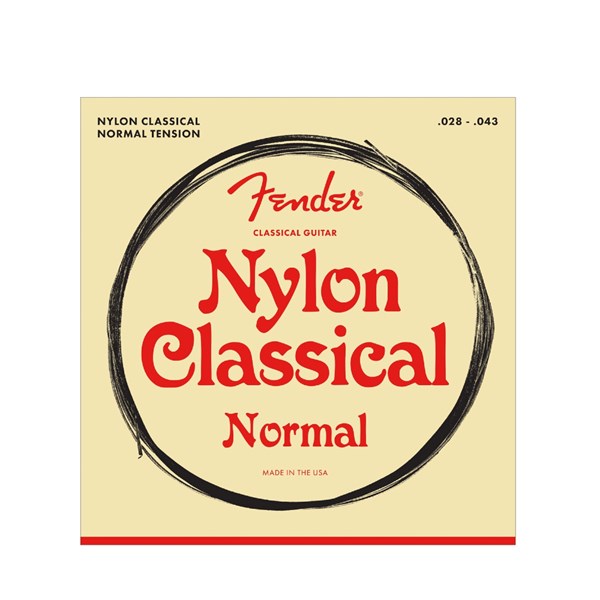 Fender 100 Nylon Classical Normal Guitar Strings 28-43 (730100400)